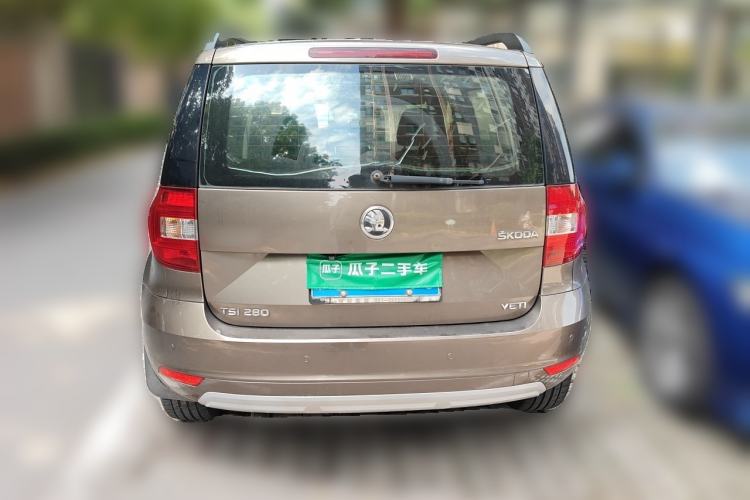 Used Skoda Yeti 2016 1.4TSI DSG Advanced Edition Rear