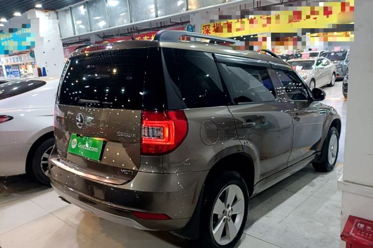 Used Skoda Yeti 2016 1.4TSI DSG Advanced Edition Rear Right 45 Deg