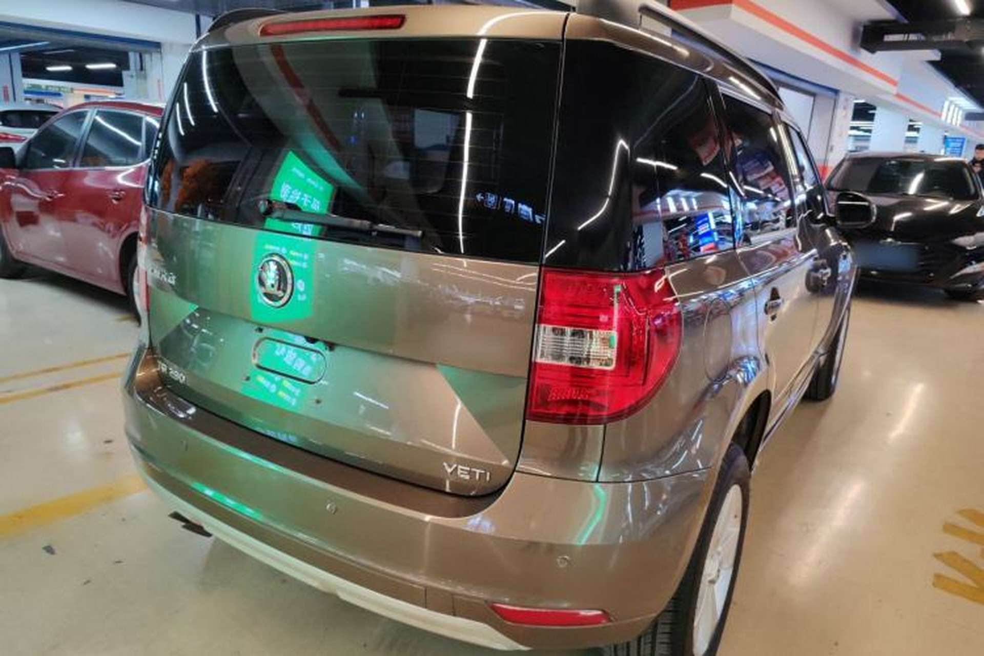 Used Skoda Yeti 2016 1.4TSI DSG Advanced Edition Rear Right 45 Deg