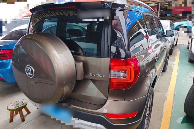Used Skoda Yeti 2016 1.4TSI DSG Prestige Edition Rear Right 45 Deg