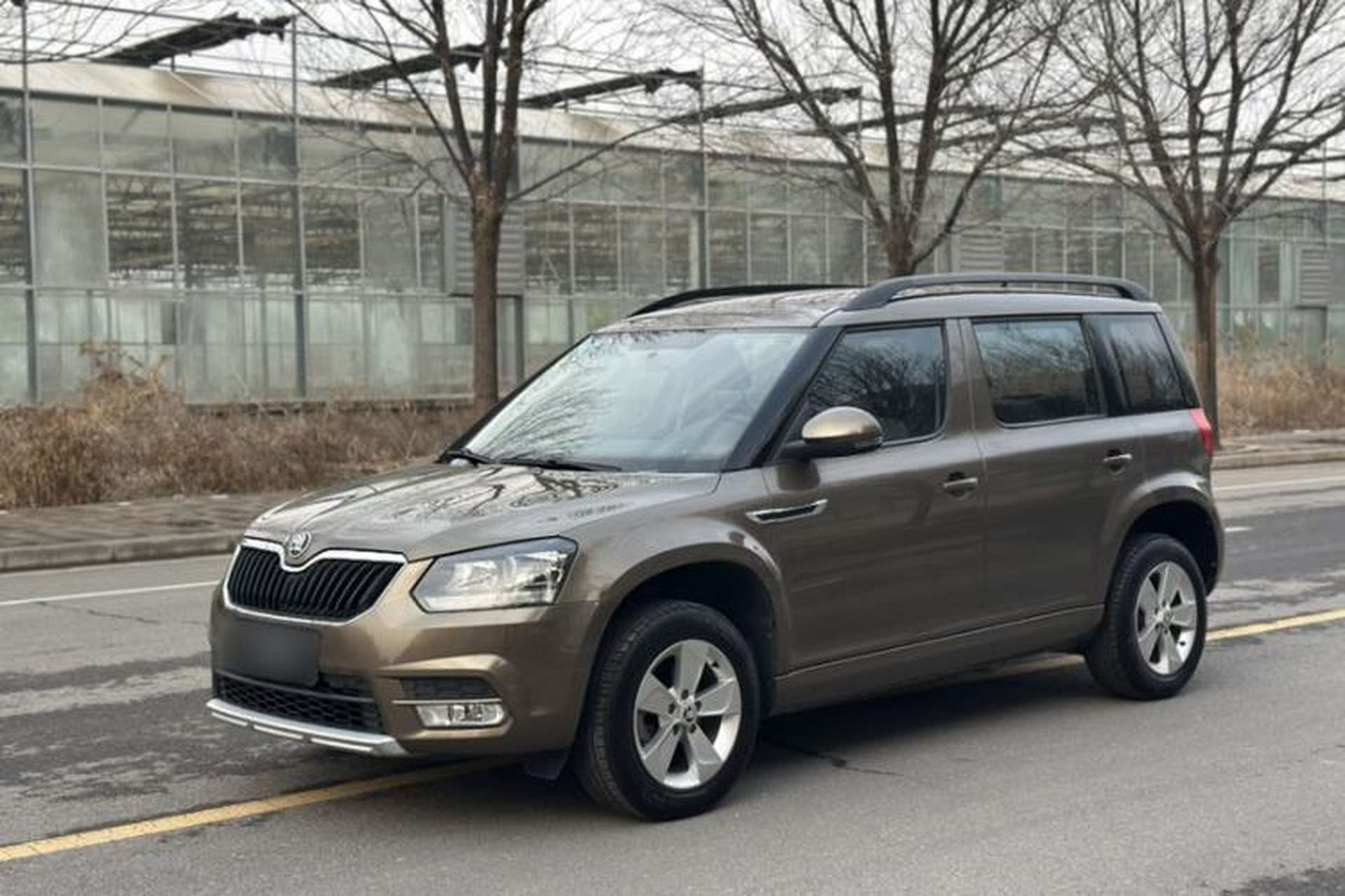 Used Skoda Yeti 2016 1.4TSI DSG Advanced Edition Front Left 45 Deg