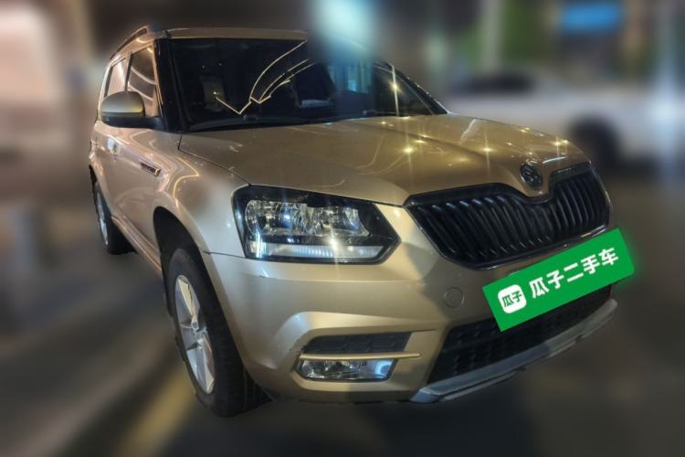 Used Skoda Yeti 2016 1.4TSI DSG Advanced Edition Front Right 45 Deg
