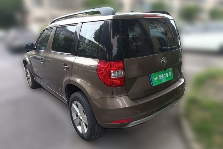 Used Skoda Yeti 2016 1.4TSI DSG Advanced Edition Rear Left 45 Deg