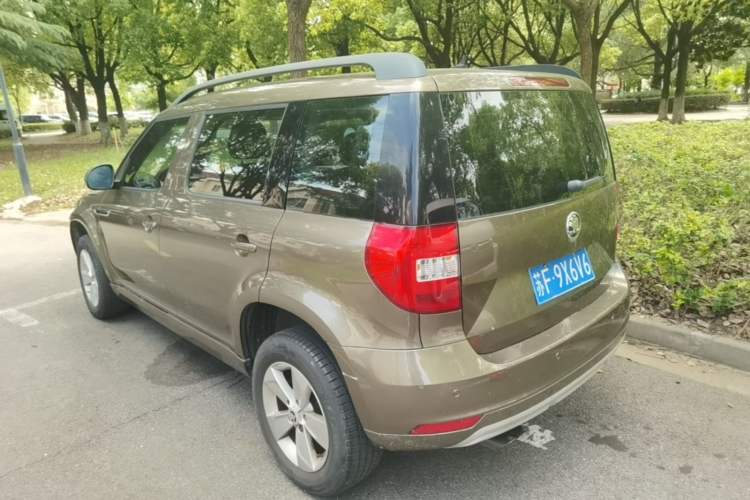 Used Skoda Yeti 2016 1.4TSI DSG Advanced Edition Rear Left 45 Deg