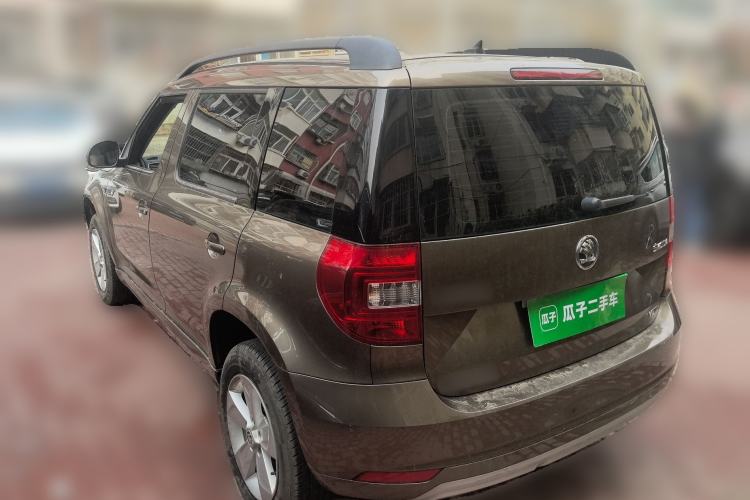 Used Skoda Yeti 2016 1.4TSI DSG Advanced Edition Rear Left 45 Deg