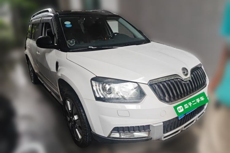 Used Skoda Yeti 2016 1.4TSI DSG Prestige Edition Front Right 45 Deg