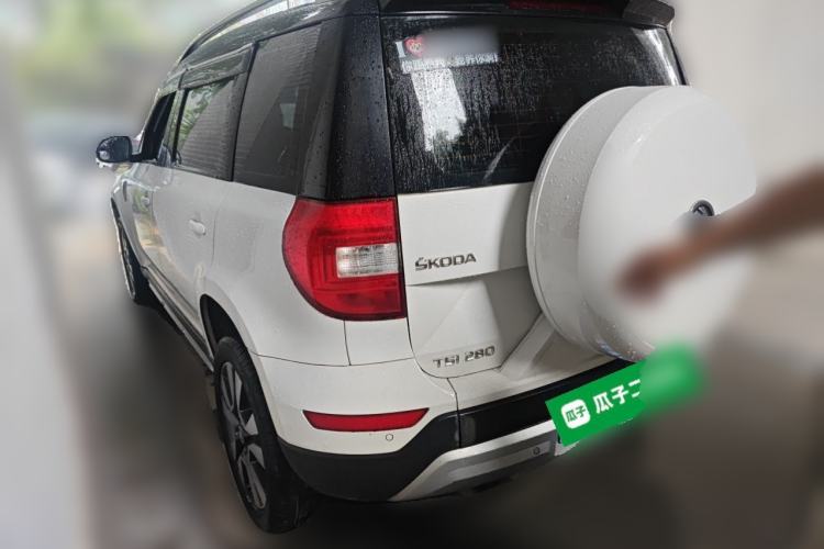 Used Skoda Yeti 2016 1.4TSI DSG Prestige Edition Rear Left 45 Deg