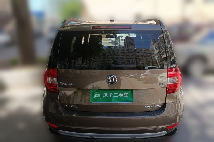 Used Skoda Yeti 2016 1.4TSI DSG Advanced Edition Rear