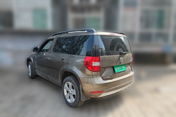 Used Skoda Yeti 2016 1.4TSI DSG Advanced Edition Rear Left 45 Deg