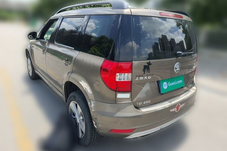 Used Skoda Yeti 2016 1.4TSI DSG Advanced Edition Rear Left 45 Deg