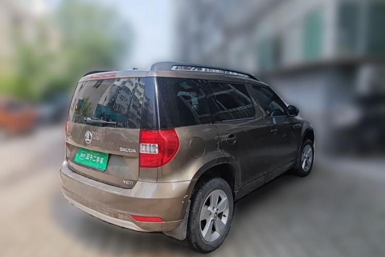 Used Skoda Yeti 2016 1.4TSI DSG Advanced Edition Rear Right 45 Deg