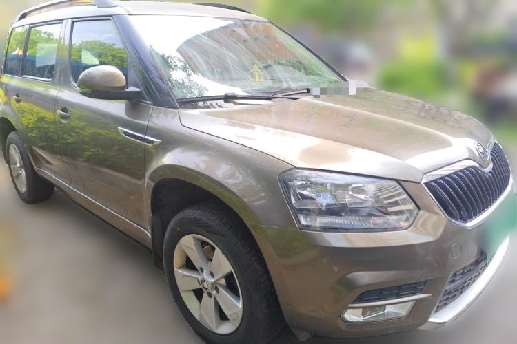 Used Skoda Yeti 2016 1.4TSI DSG Advanced Edition Front Right 45 Deg