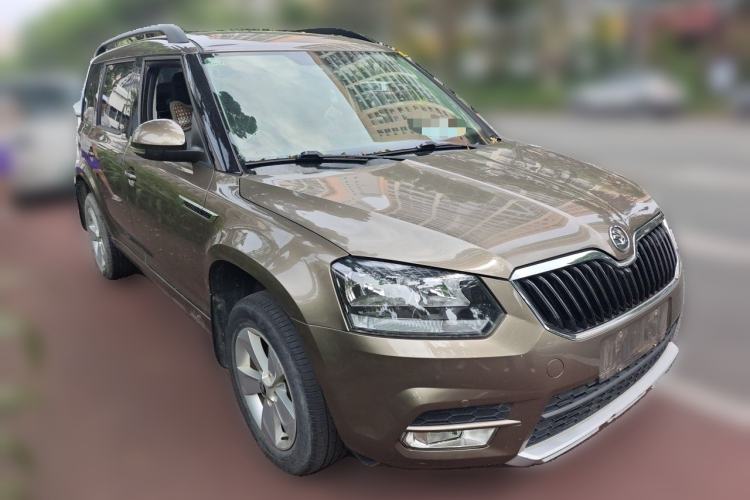 Used Skoda Yeti 2016 1.4TSI DSG Advanced Edition Front Right 45 Deg