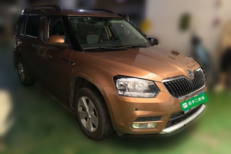 Used Skoda Yeti 2016 1.4TSI DSG Advanced Edition Front Right 45 Deg