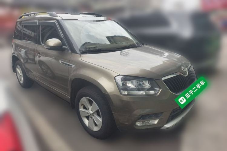 Used Skoda Yeti 2016 1.4TSI DSG Advanced Edition Front Right 45 Deg