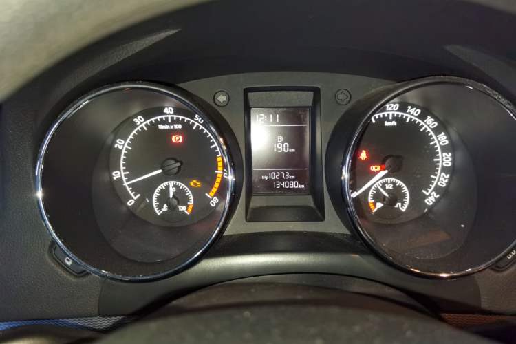 Used Skoda Yeti 2016 1.4TSI Manual Entry-Level Model Instrument Cluster