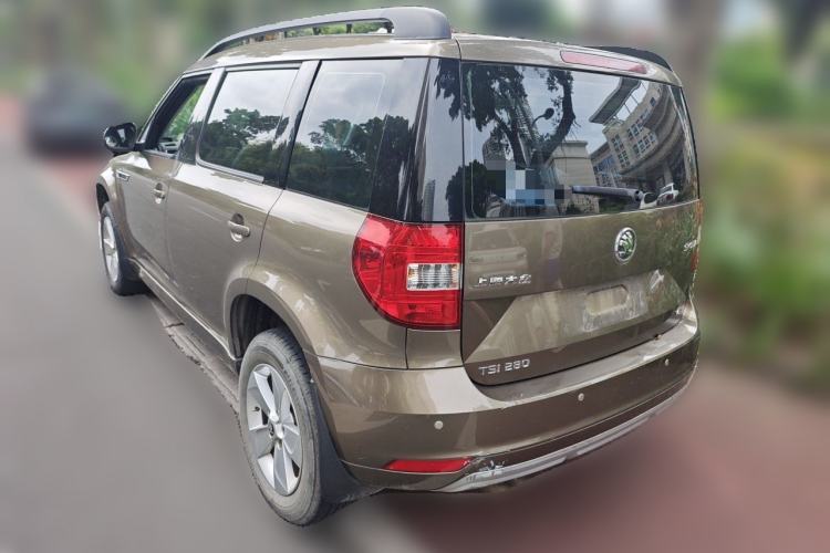 Used Skoda Yeti 2016 1.4TSI DSG Advanced Edition Rear Left 45 Deg