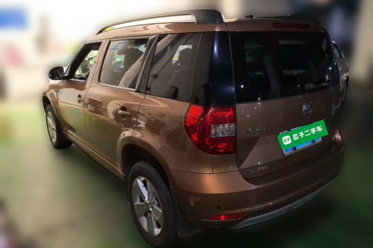 Used Skoda Yeti 2016 1.4TSI DSG Advanced Edition Rear Left 45 Deg