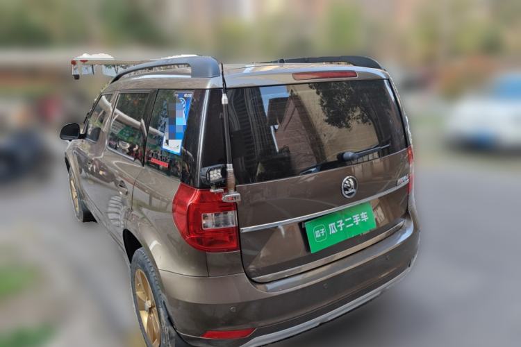 Used Skoda Yeti 2016 1.4TSI DSG Advanced Edition Rear Left 45 Deg