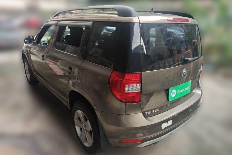 Used Skoda Yeti 2016 1.4TSI DSG Advanced Edition Rear Left 45 Deg
