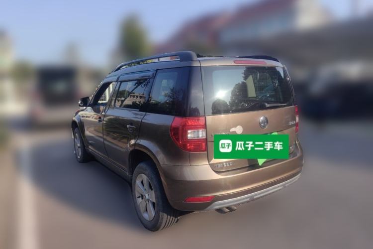 Used Skoda Yeti 2016 1.4TSI DSG Advanced Edition Rear Left 45 Deg