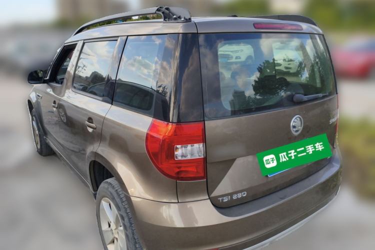 Used Skoda Yeti 2016 1.4TSI DSG Advanced Edition Rear Left 45 Deg