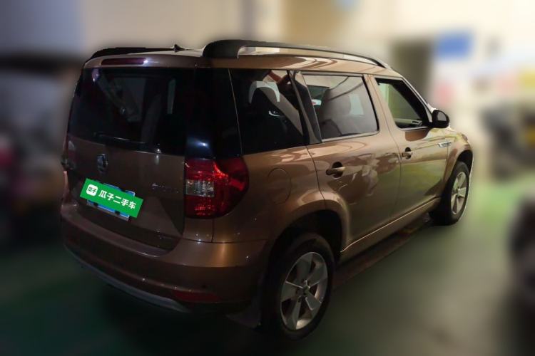 Used Skoda Yeti 2016 1.4TSI DSG Advanced Edition Rear Right 45 Deg