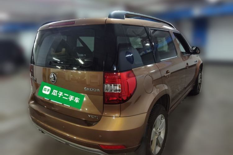 Used Skoda Yeti 2016 1.4TSI Manual Entry-Level Model Rear Right 45 Deg