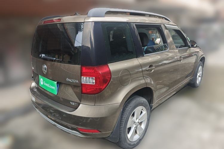 Used Skoda Yeti 2016 1.4TSI DSG Advanced Edition Rear Right 45 Deg