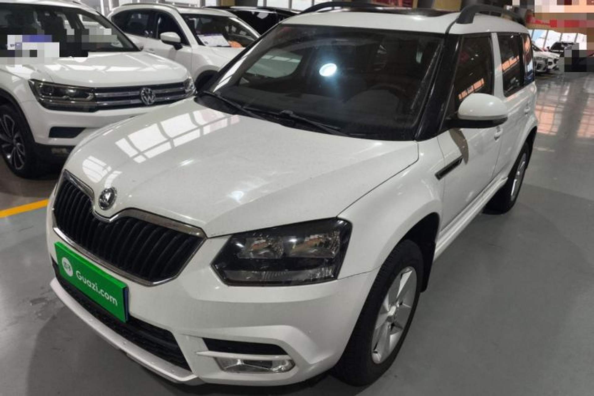 Used Skoda Yeti 2016 1.4TSI DSG Advanced Edition Front Left 45 Deg