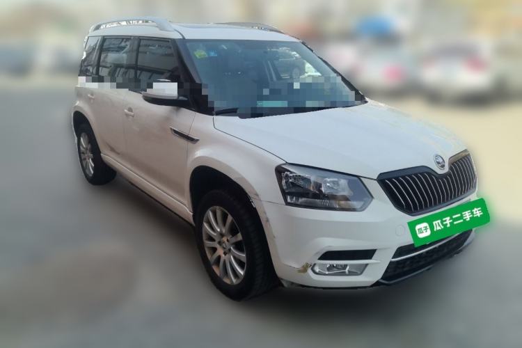 Used Skoda Yeti 2016 1.4TSI DSG Style Edition Front Right 45 Deg