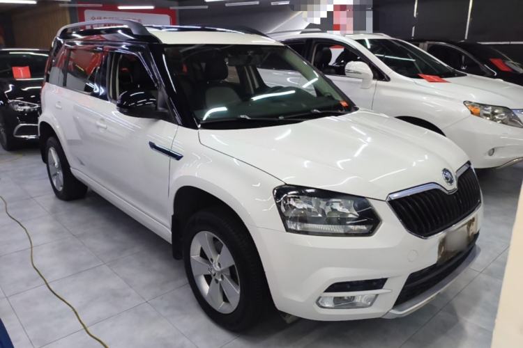 Used Skoda Yeti 2016 1.4TSI DSG Advanced Edition Front Right 45 Deg