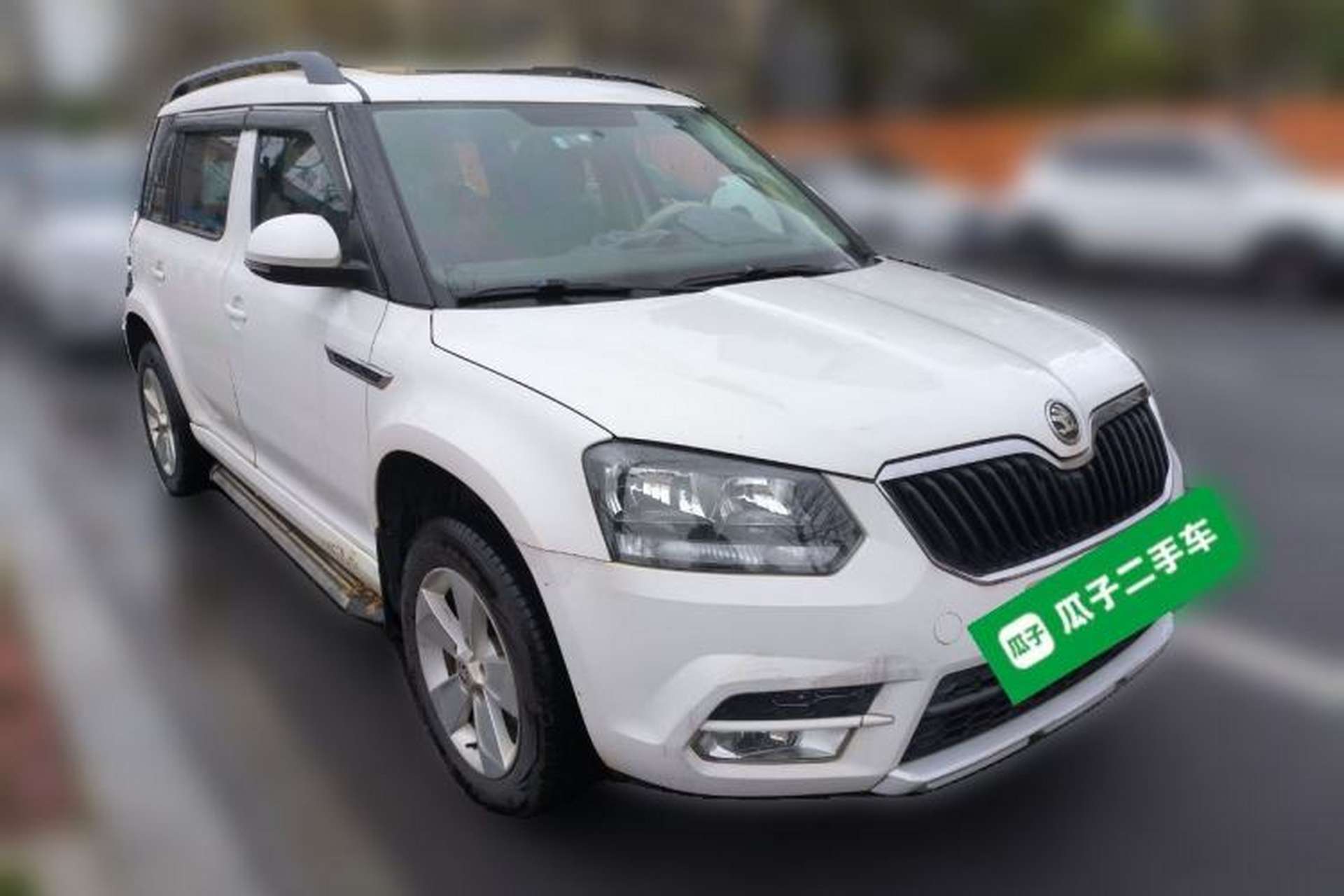 Used Skoda Yeti 2016 1.4TSI Manual Entry-Level Model Front Right 45 Deg