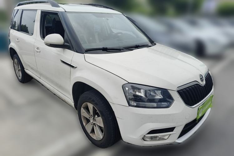 Used Skoda Yeti 2016 1.4TSI DSG Advanced Edition Front Right 45 Deg