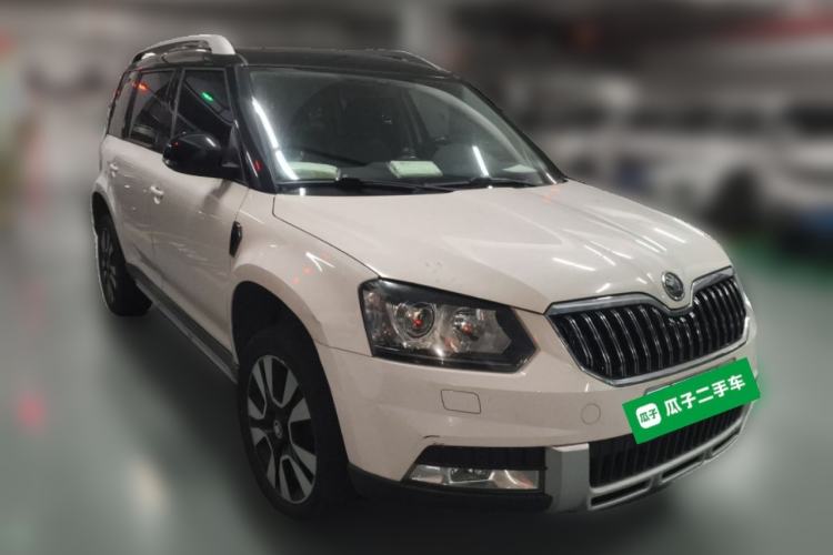Used Skoda Yeti 2016 1.8TSI DSG Prestige Edition Front Right 45 Deg