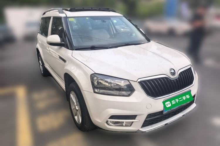 Used Skoda Yeti 2016 1.4TSI DSG Advanced Edition Front Right 45 Deg