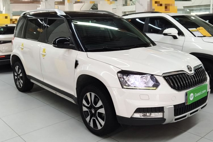 Used Skoda Yeti 2016 1.8TSI DSG Prestige Edition Front Right 45 Deg