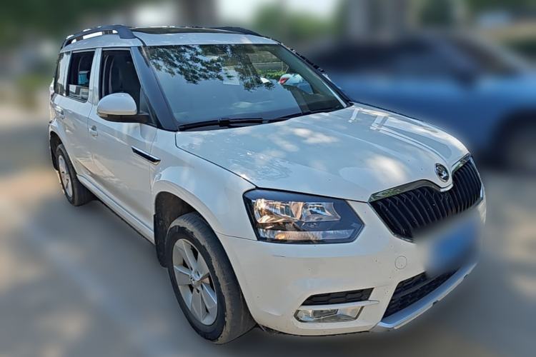 Used Skoda Yeti 2016 1.4TSI DSG Advanced Edition Front Right 45 Deg