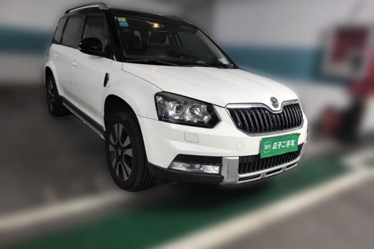 Used Skoda Yeti 2016 1.8TSI DSG Prestige Edition Front Right 45 Deg