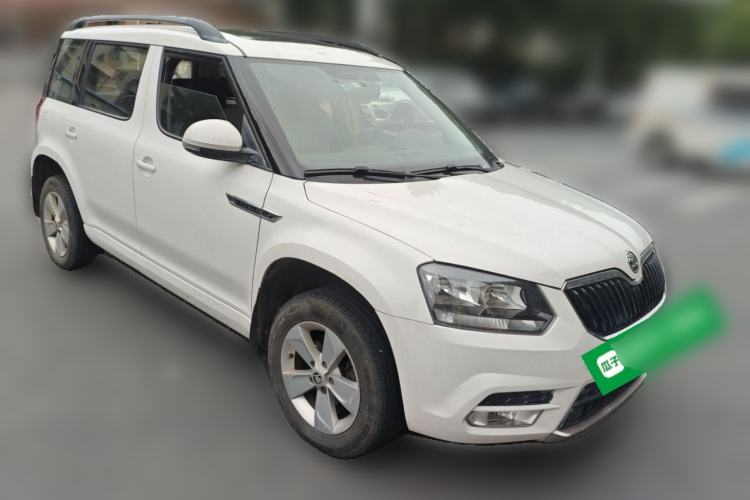 Used Skoda Yeti 2016 1.4TSI Manual Entry-Level Model Front Right 45 Deg