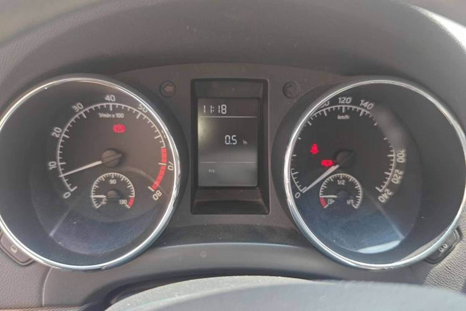 Used Skoda Yeti 2016 1.4TSI Manual Entry-Level Model Instrument Cluster