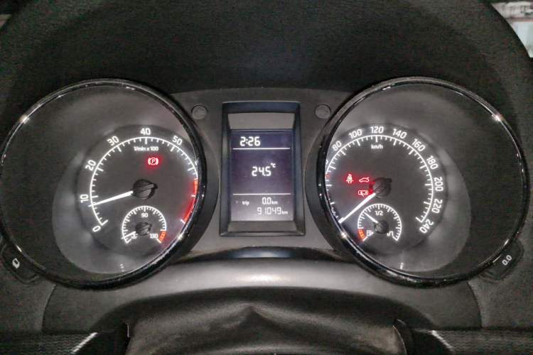 Used Skoda Yeti 2016 1.4TSI Manual Entry-Level Model Instrument Cluster