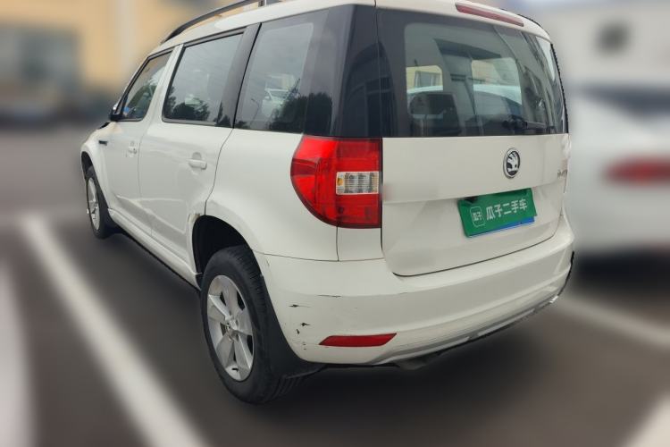 Used Skoda Yeti 2016 1.4TSI DSG Advanced Edition Rear Left 45 Deg