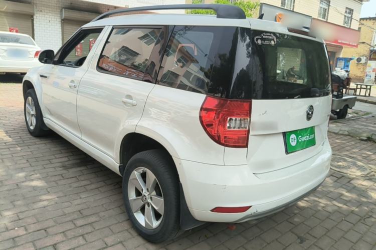Used Skoda Yeti 2016 1.4TSI DSG Advanced Edition Rear Left 45 Deg