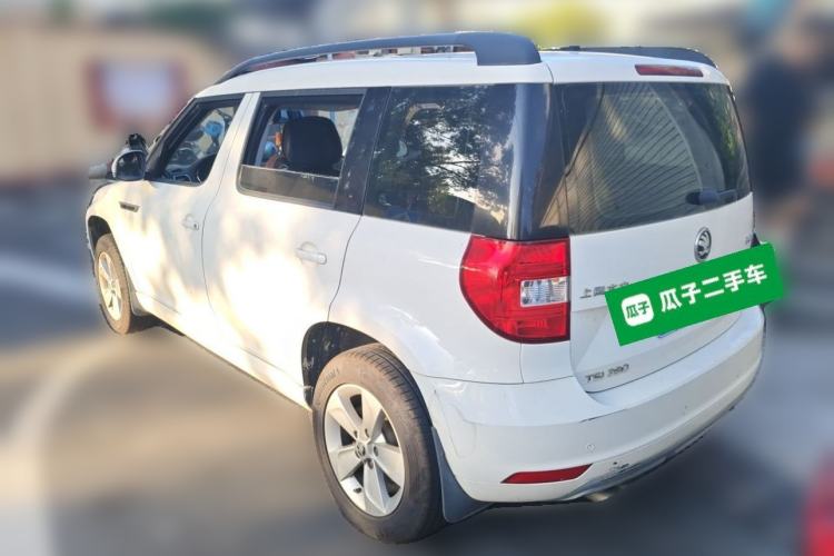 Used Skoda Yeti 2016 1.4TSI DSG Advanced Edition Rear Left 45 Deg