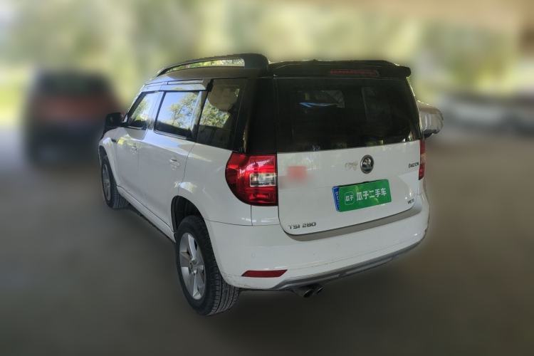 Used Skoda Yeti 2016 1.4TSI DSG Advanced Edition Rear Left 45 Deg
