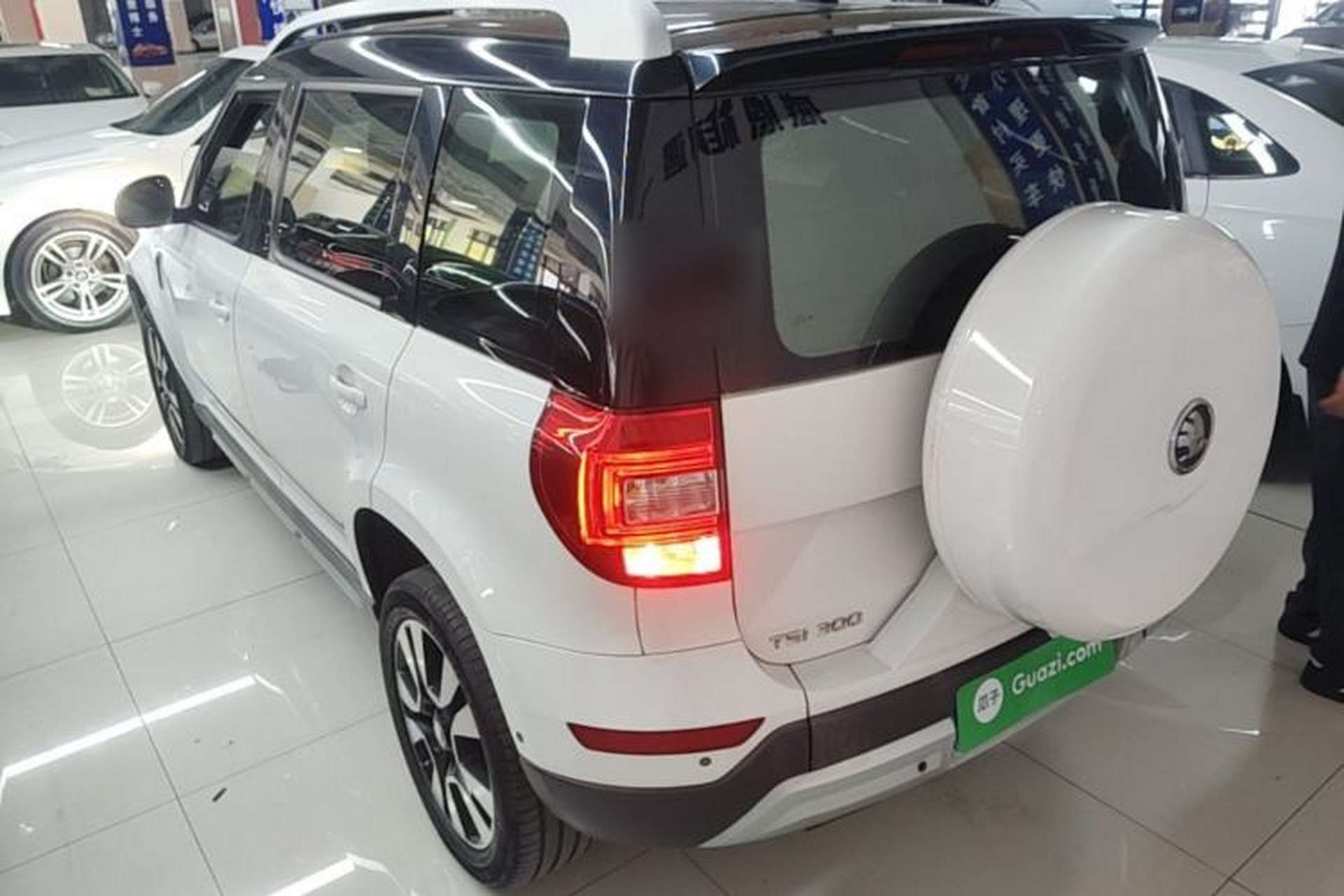 Used Skoda Yeti 2016 1.8TSI DSG Prestige Edition Rear Left 45 Deg