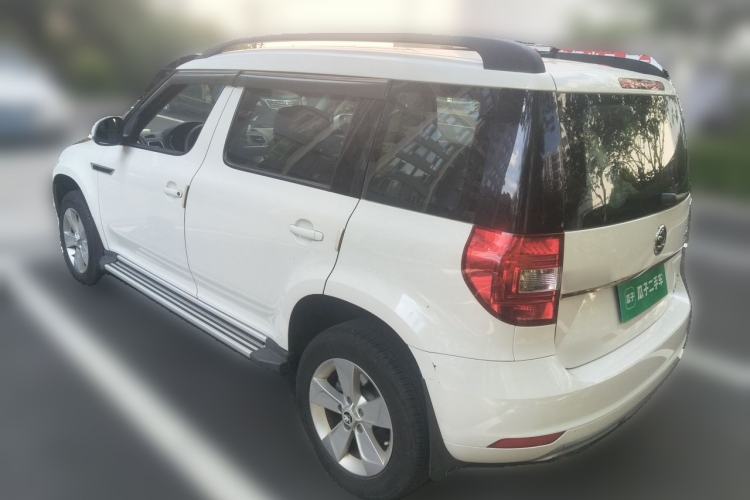 Used Skoda Yeti 2016 1.4TSI DSG Advanced Edition Rear Left 45 Deg