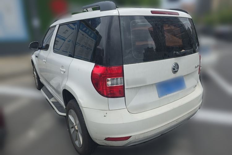 Used Skoda Yeti 2016 1.4TSI DSG Advanced Edition Rear Left 45 Deg