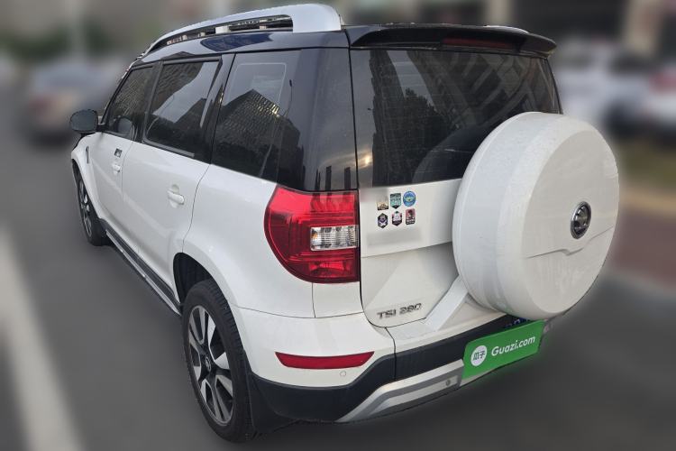 Used Skoda Yeti 2016 1.4TSI DSG Prestige Edition Rear Left 45 Deg